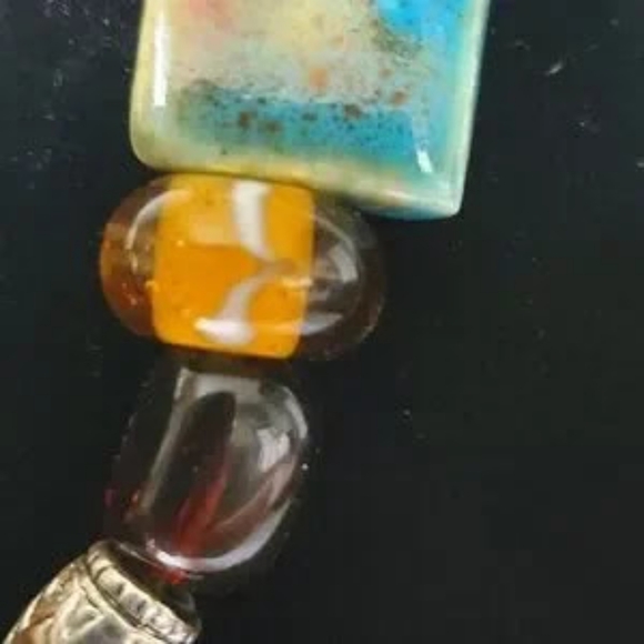 Avon Beaded Chic Necklace & Bracelet Set / Nature - Picture 8 of 11